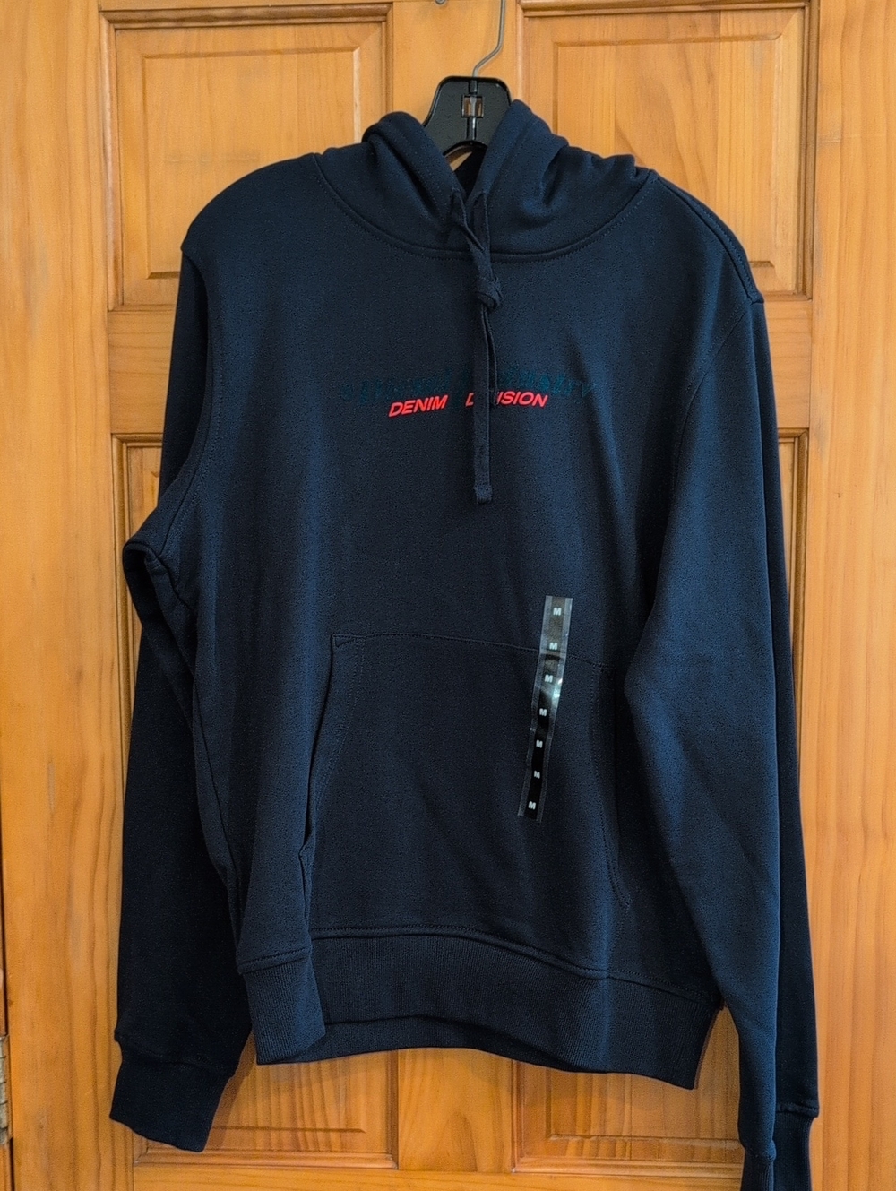 Diesel Navy Crewneck Hoodie with Logo